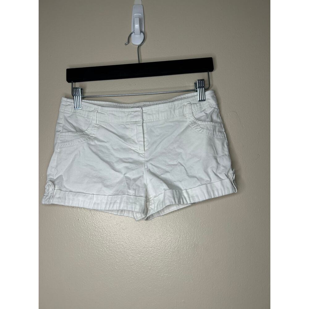 Women’s Size Medium Have & Have White Dressy Short Shorts
